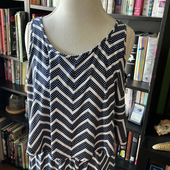 Chevron maxi summer dress - Picture 3 of 4
